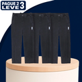 [Leve 3 Pague 2] Calça Masculina Axel em Seda Gelo e Poliéster (Estilo Imponente e Moderno!)